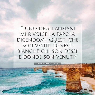 Apocalisse 7:13 RIV Immagine del Versetto della Bibbia