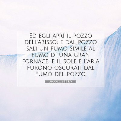 Apocalisse 9:2 Versetto della Bibbia Spiegato