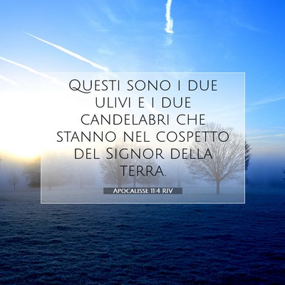 Apocalisse 11:4 Versetto della Bibbia Spiegato