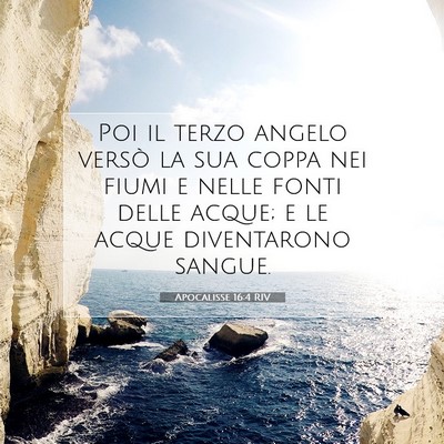 Apocalisse 16:4 Versetto della Bibbia Spiegato