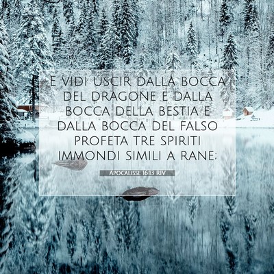 Apocalisse 16:13 Versetto della Bibbia Spiegato