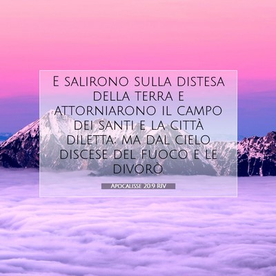 Apocalisse 20:9 Versetto della Bibbia Spiegato