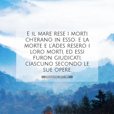Apocalisse 20:13 Versetto della Bibbia Spiegato